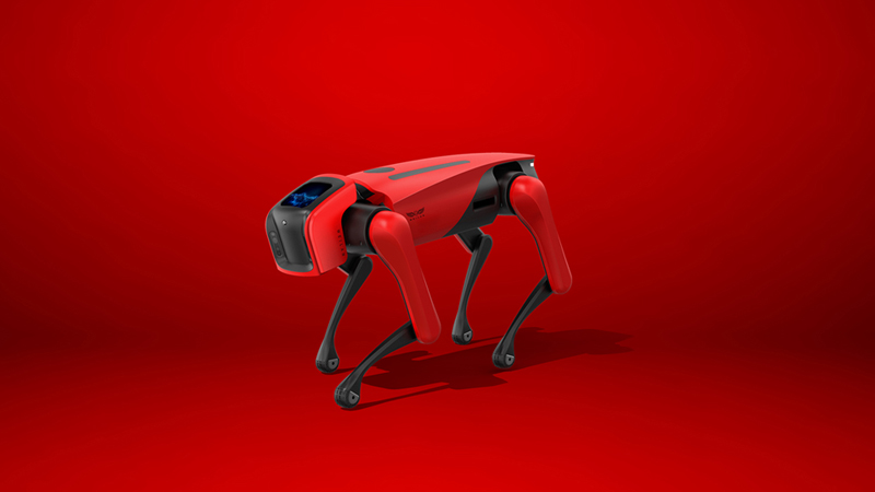 J9直营集团NF150-300导热硅胶片解决智能机器狗散热问题