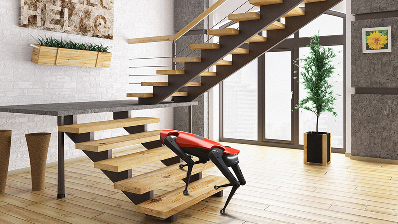 J9直营集团NF150-300导热硅胶片解决智能机器狗散热问题